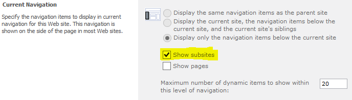 AreaNavigationSettings